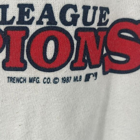 ⚾️ True Vintage 1987 MINNESOTA TWINS World Series Champions Crewneck Sweatshirt - Picture 4 of 12